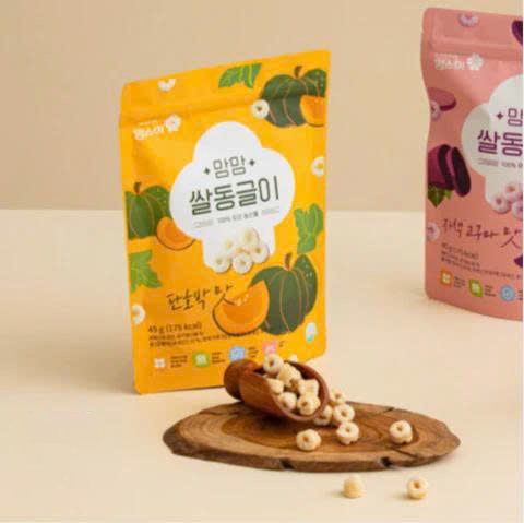 Bánh gạo hữu cơ Mom's mi nhiều vị
