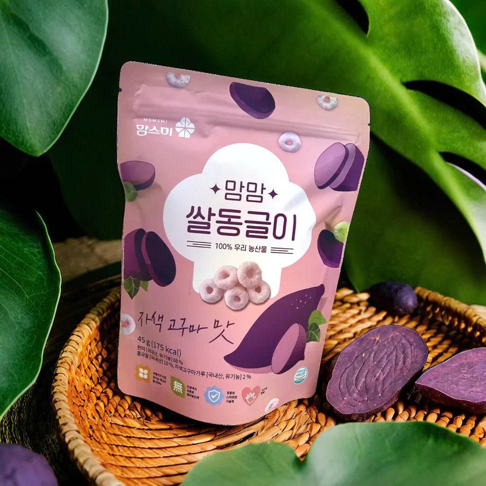 Bánh gạo hữu cơ Mom's mi nhiều vị