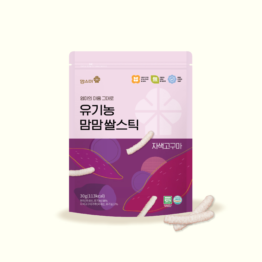 Bánh gạo hữu cơ Mom's mi nhiều vị