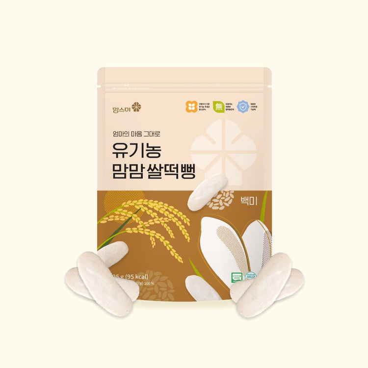 Bánh gạo hữu cơ Mom's mi nhiều vị