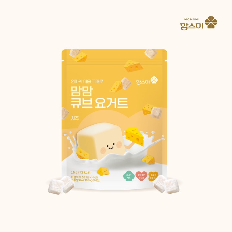 Sữa chua sấy lạnh Mom's mi 16g nhiều vị