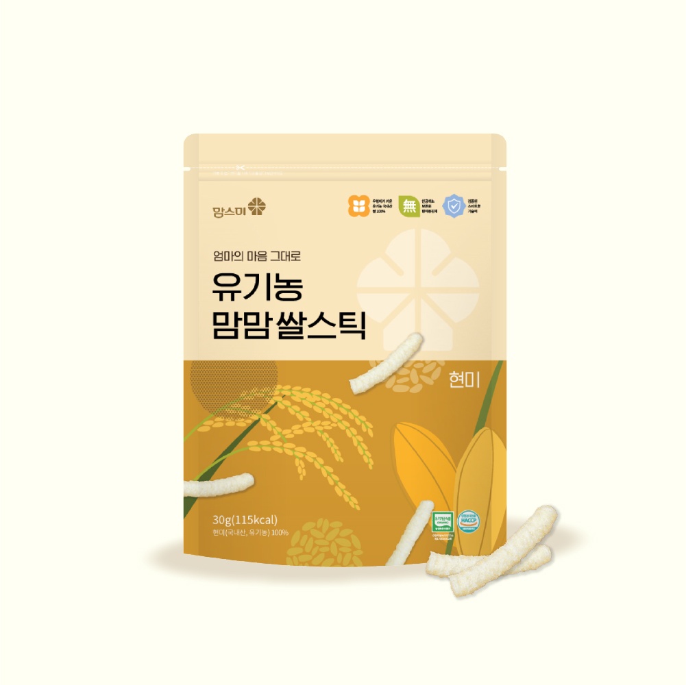 Bánh gạo hữu cơ Mom's mi nhiều vị