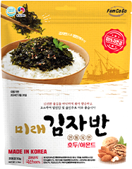 Rong biển rắc cơm Hàn Mirae 50g nhiều vị