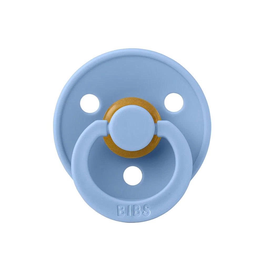 Ti giả BIBS Colour Tròn Cao Su Thường/ Phản Quang