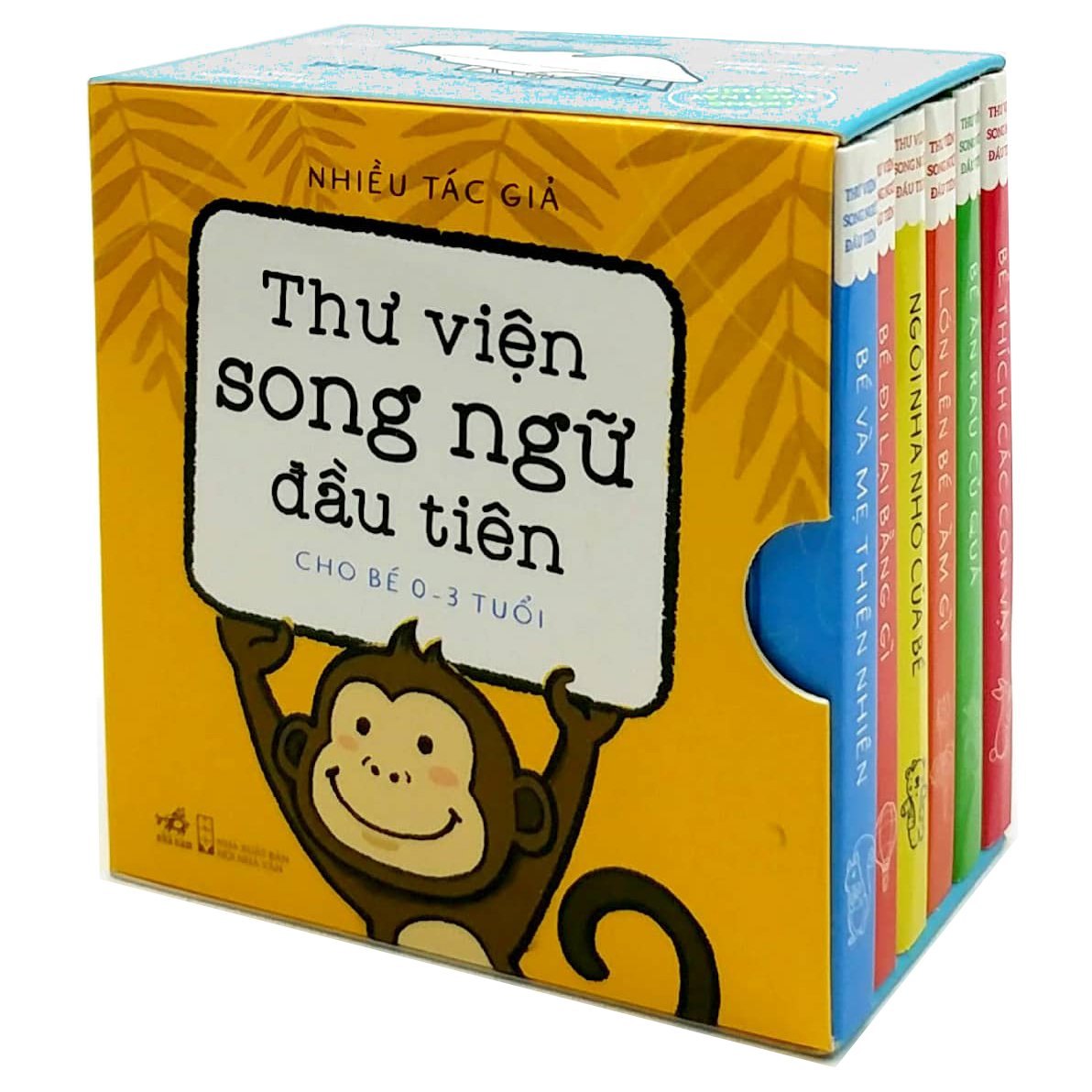 Bộ Sách 6 cuốn Thư Viện Song Ngữ Đầu Tiên (0-3 Tuổi) 132K