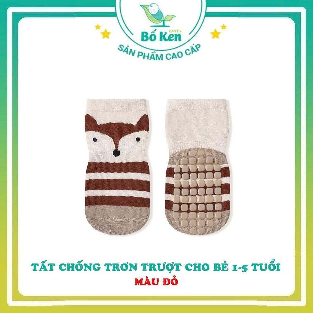 Tất/Vớ Chống Trơn Trượt Cao Cấp Cho Bé 1 - 5 Tuổi