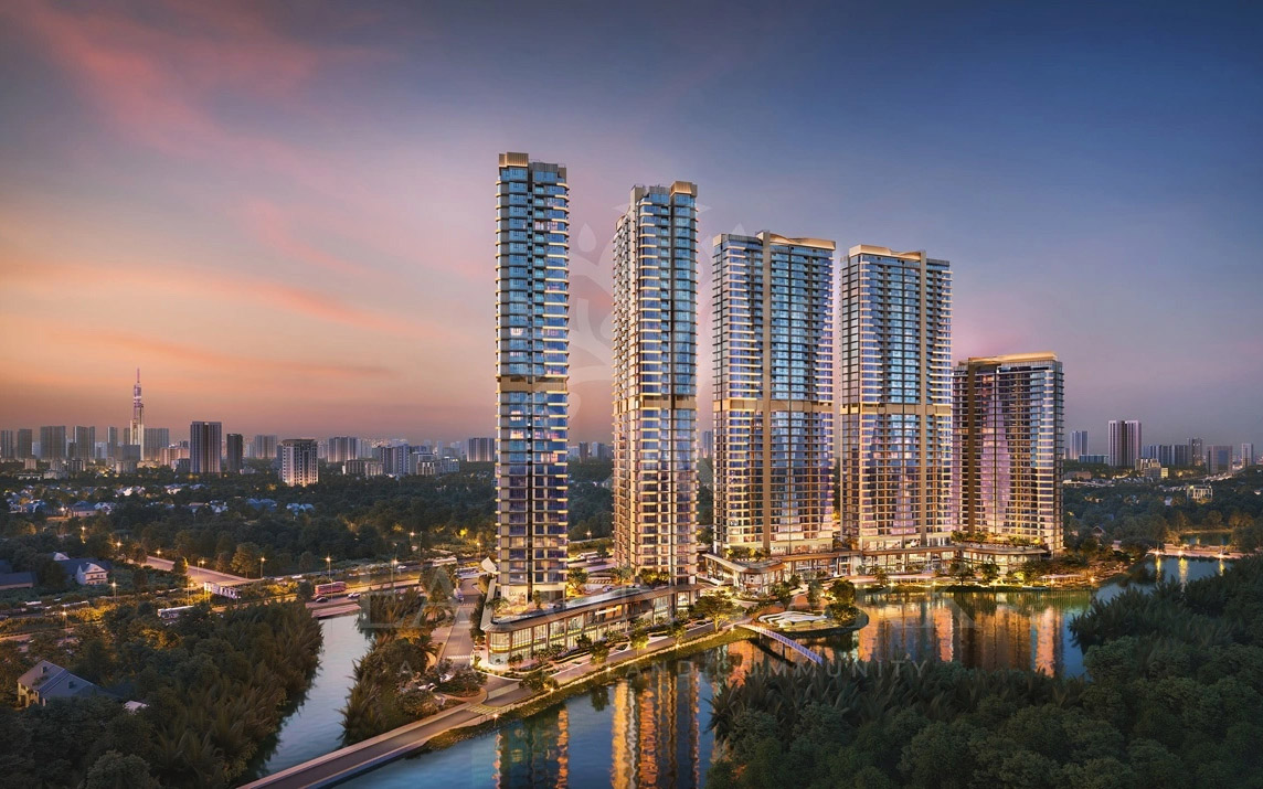 Eaton Park in District 2 - Developed by Gamuda Land