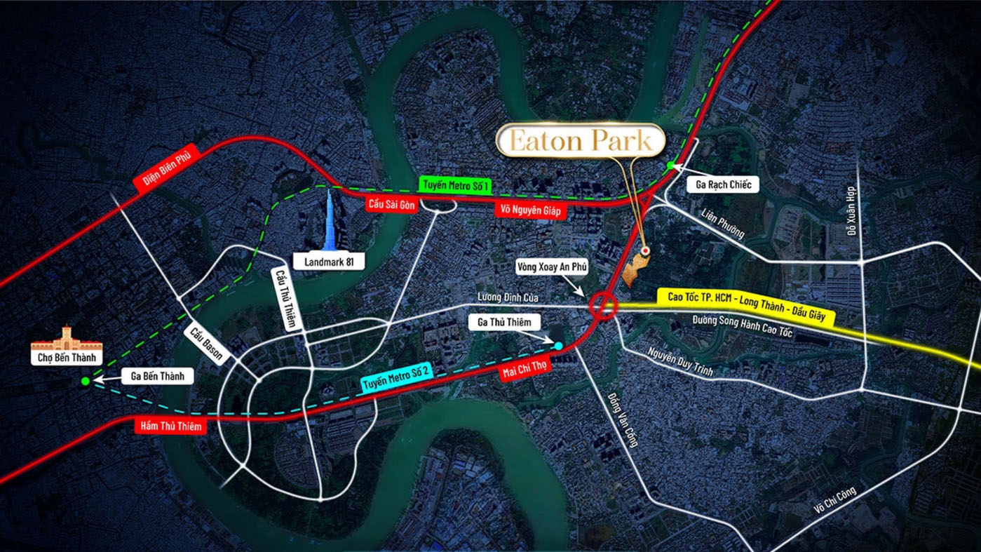 Eaton Park in District 2 - Developed by Gamuda Land
