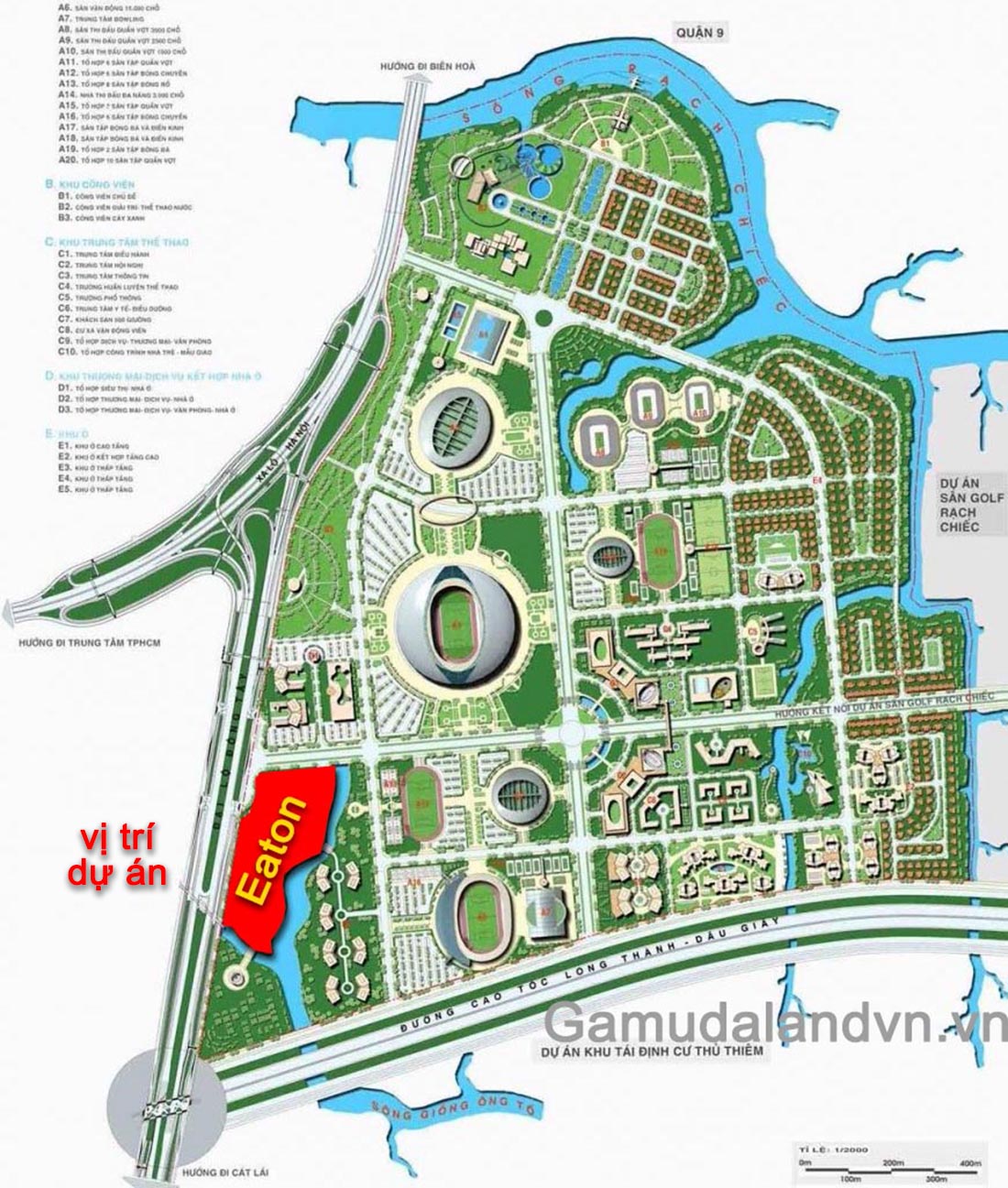 Eaton Park in District 2 - Developed by Gamuda Land