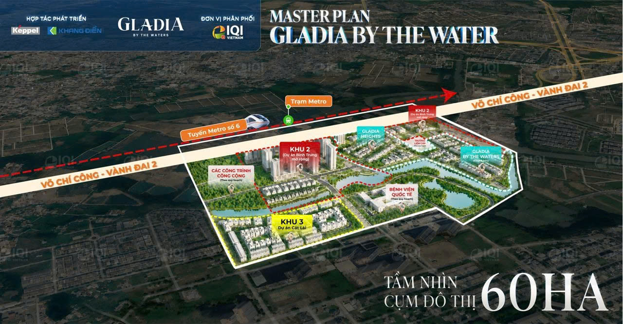 Gladia Heights in District 2 - Developed by Keppel Land & Khang Dien