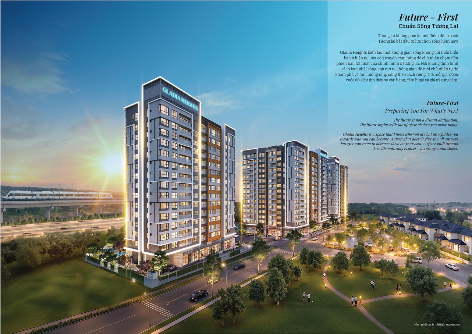 Gladia Heights in District 2 - Developed by Keppel Land & Khang Dien