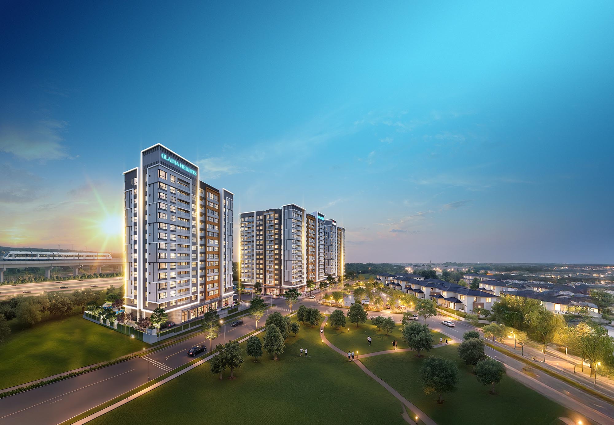 Gladia Heights in District 2 - Developed by Keppel Land & Khang Dien