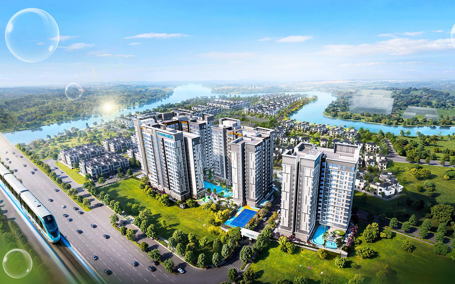 Gladia Heights in District 2 - Developed by Keppel Land & Khang Dien