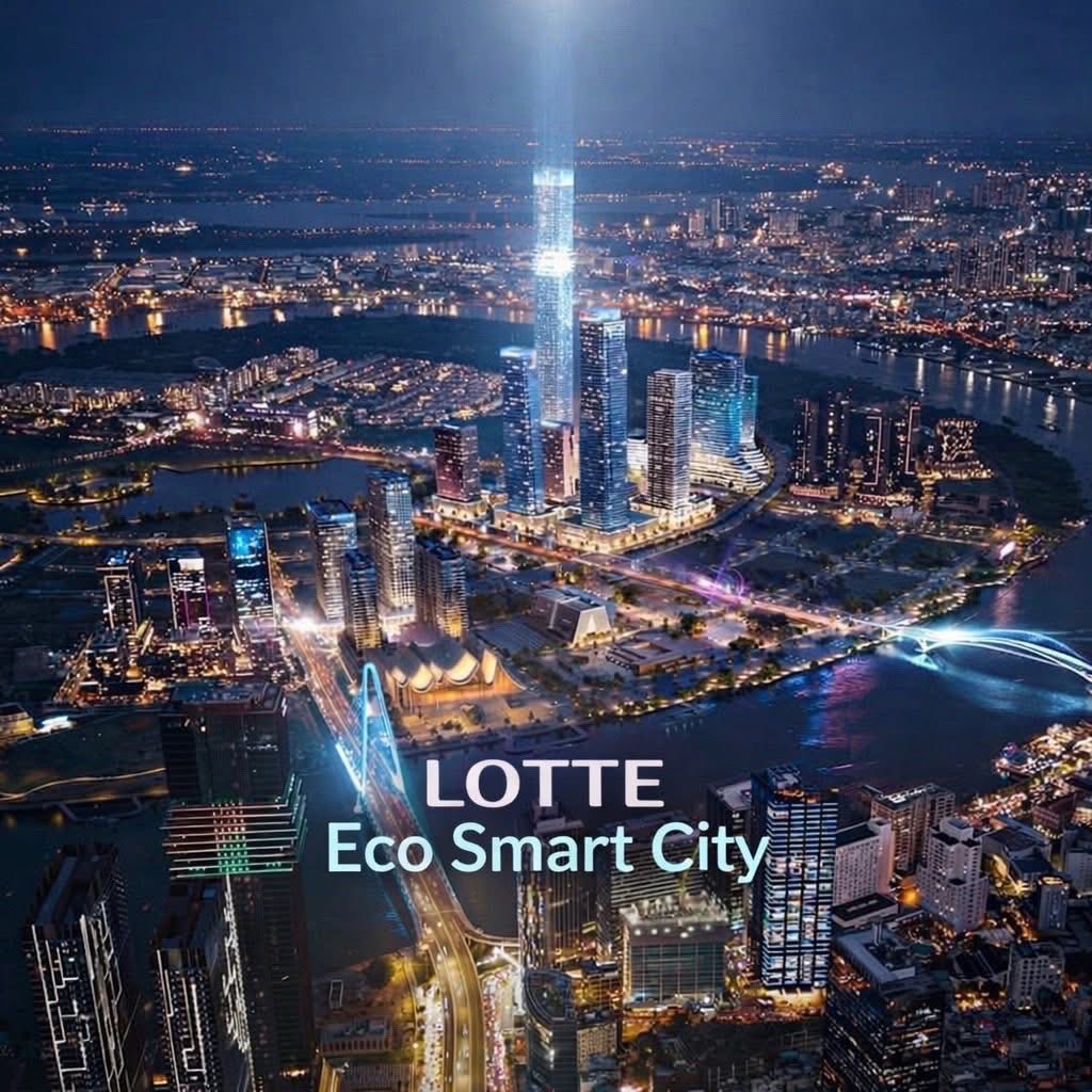 Lotte Eco Smart City Thu Thiem in District 2 - Developed by Lotte Properties