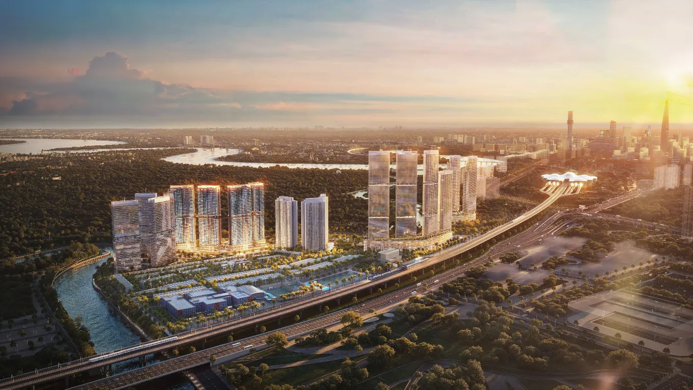 Palm River in District 2 - Developed by Huong Viet Properties