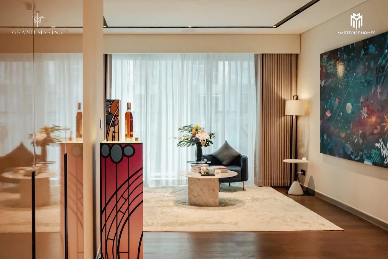 Sea Tower Grand Marina Saigon – 2 Bedrooms Apartment for Sale in District 1 – D1AS1028