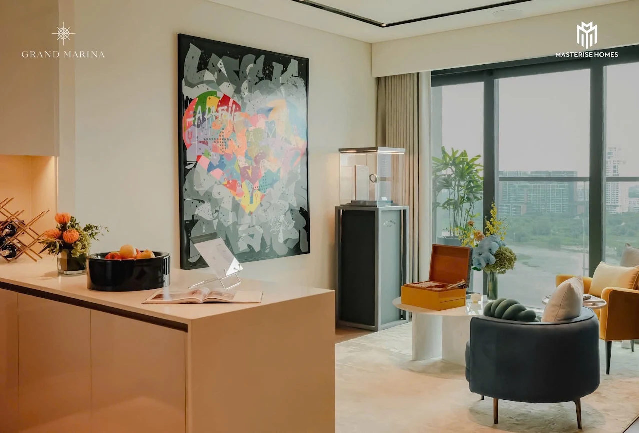 Sea Tower Grand Marina Saigon – 2 Bedrooms Apartment for Sale in District 1 – D1AS1028