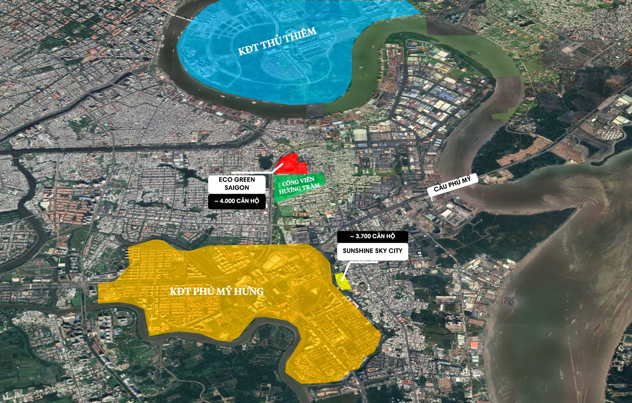 Sunshine Sky City in District 7 - Developed by Sunshine Group