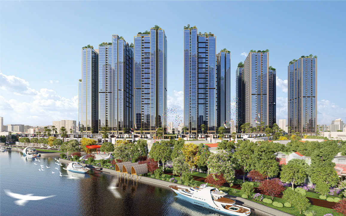 Sunshine Sky City in District 7 - Developed by Sunshine Group