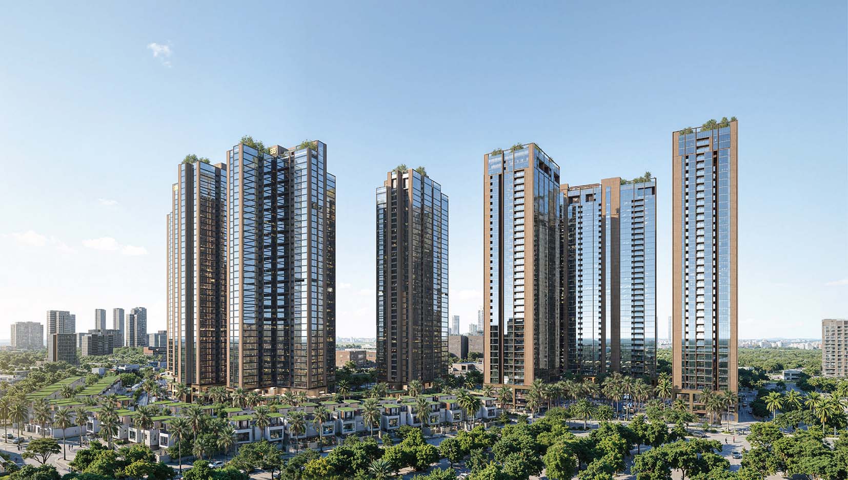 Sunshine Sky City in District 7 - Developed by Sunshine Group