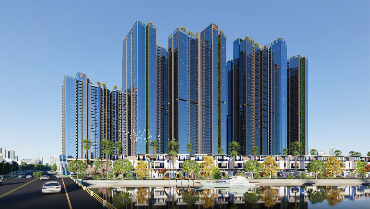 Sunshine Sky City in District 7 - Developed by Sunshine Group