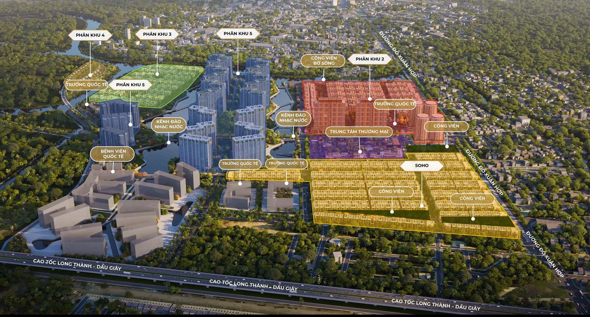 The Global City in District 2 - Developed by Masterise Homes