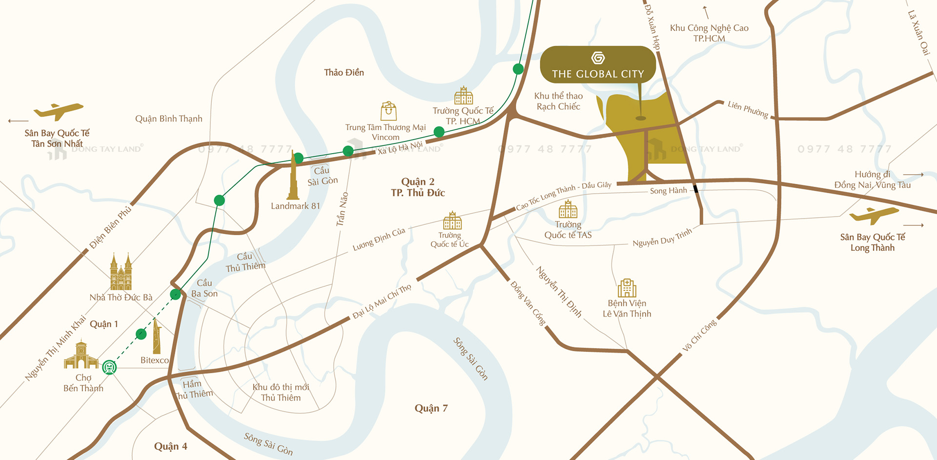 The Global City in District 2 - Developed by Masterise Homes