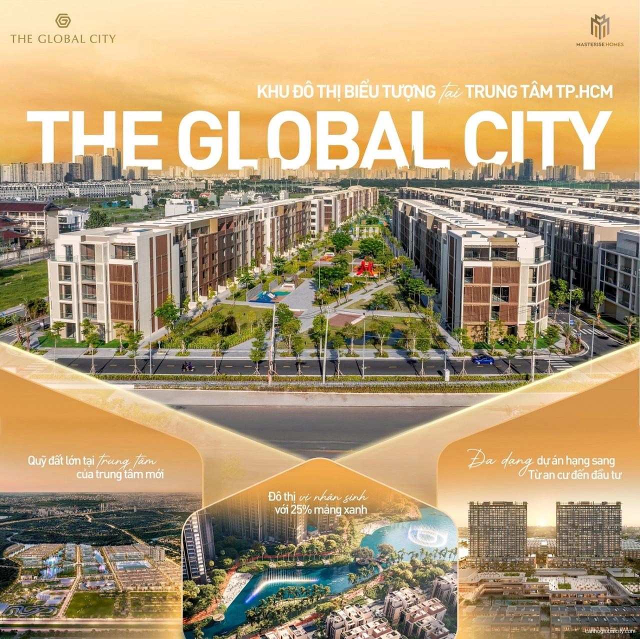 The Global City in District 2 - Developed by Masterise Homes