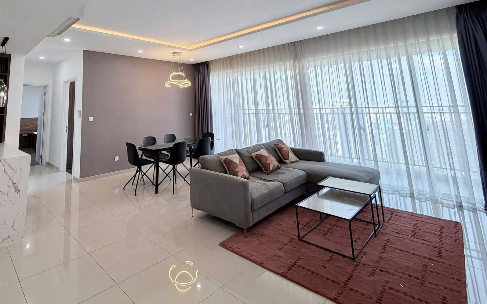 The Infiniti Riviera Point – 3 Bedrooms Apartment for Rent in District 7 – D7AR1012