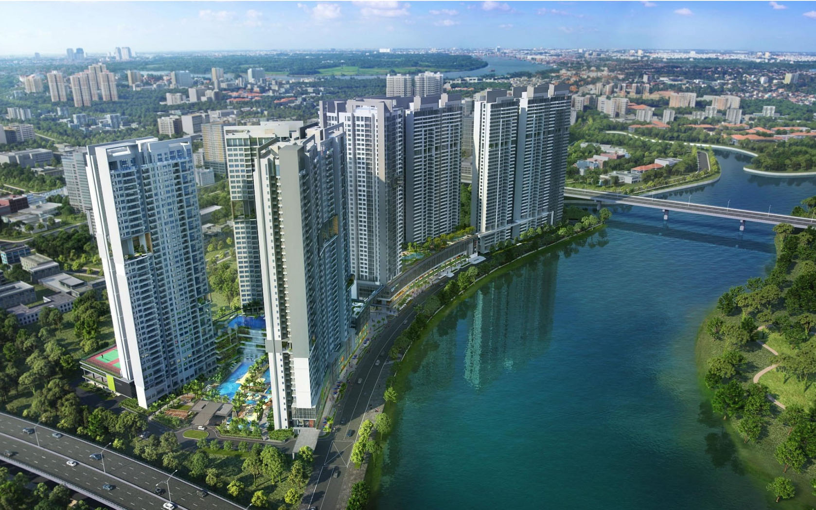 The Infiniti Riviera Point in District 7 - Ho Chi Minh City