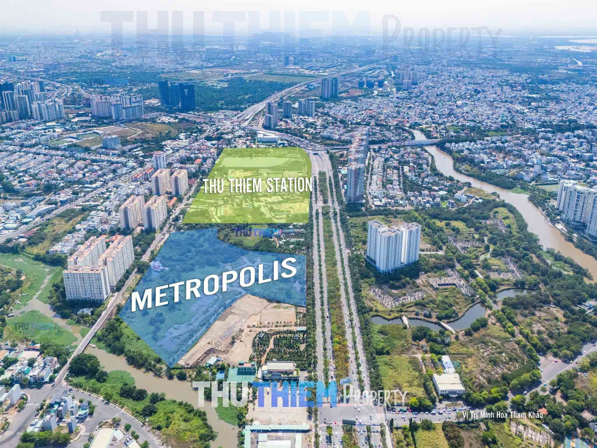 The Metropolis Thu Thiem in District 2 - Developed by SonKim Land