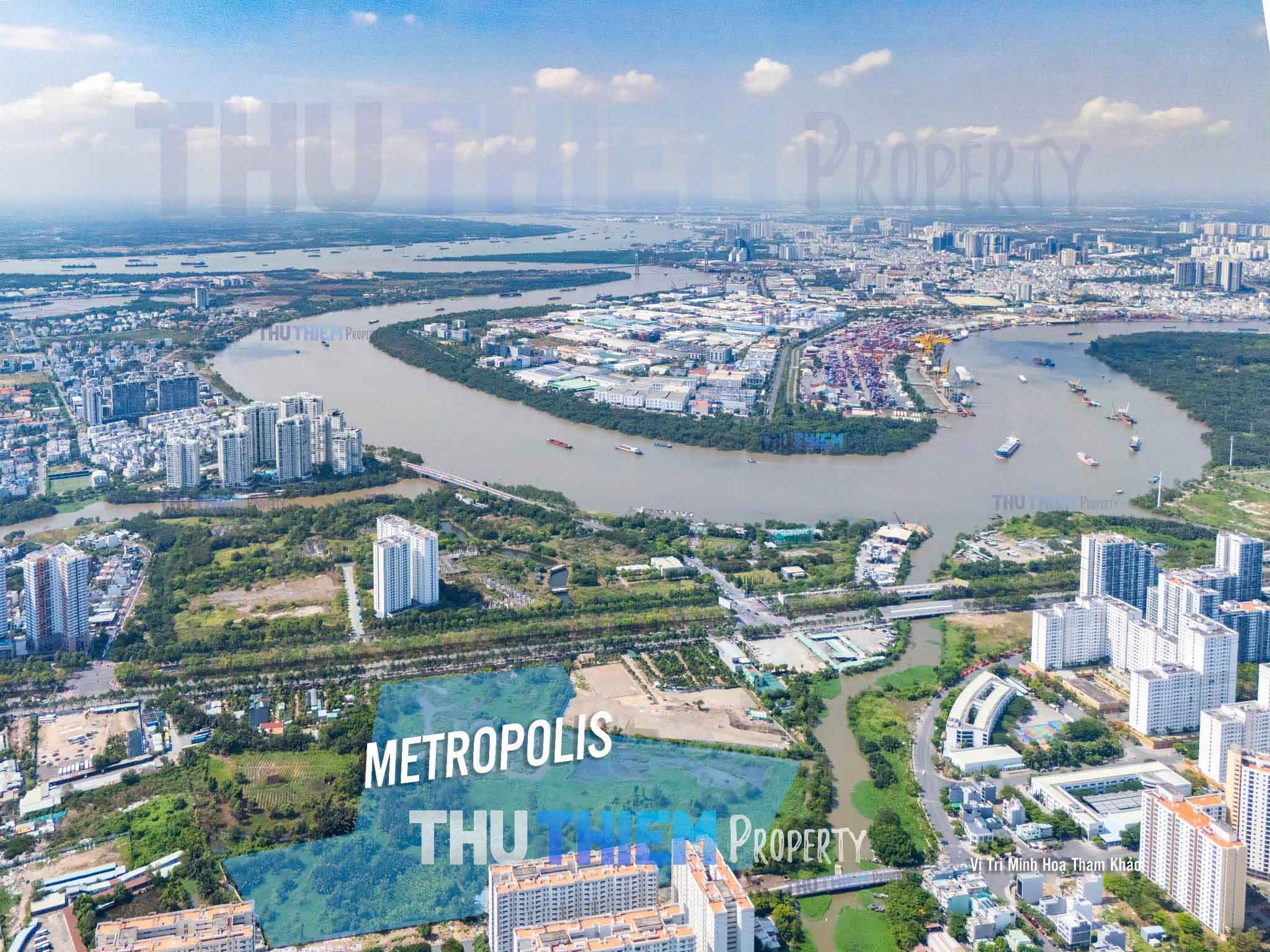The Metropolis Thu Thiem in District 2 - Developed by SonKim Land
