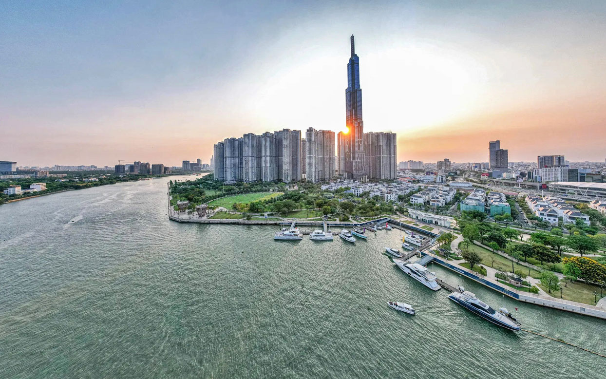 Vinhomes Central Park in Binh Thanh District - Ho Chi Minh City