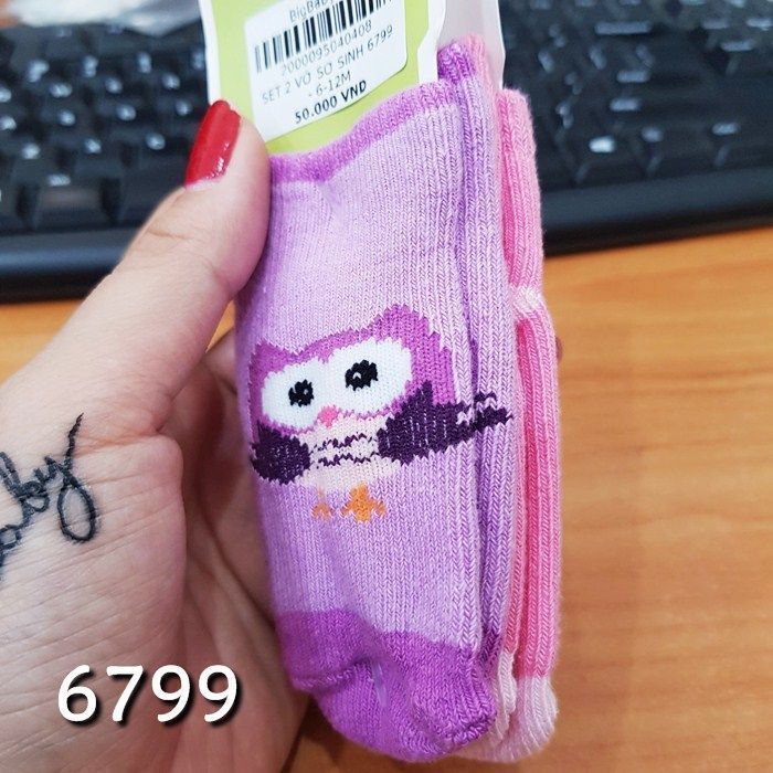SET 2 VỚ SƠ SINH 6799