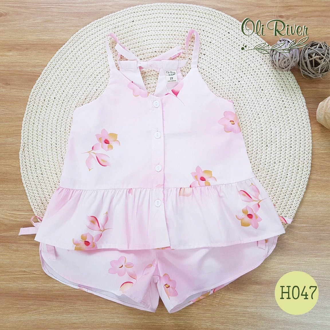 SET 2 DÂY HỒNG OLI