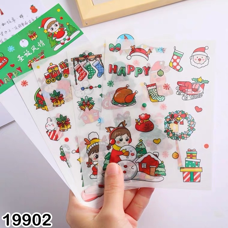 SET 4 STICKER 19902