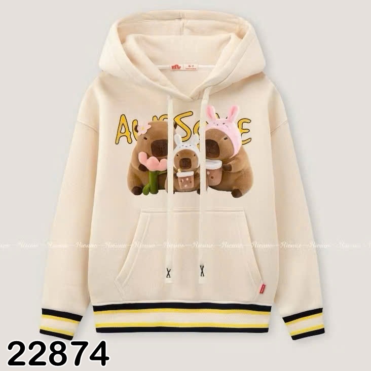 ÁO HOODIE CAPY 22874