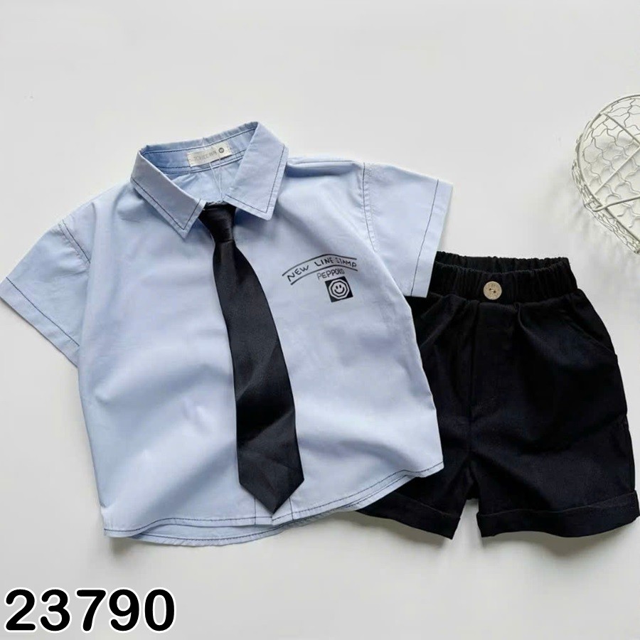 SET SƠ MI CÀ VẠT 23790