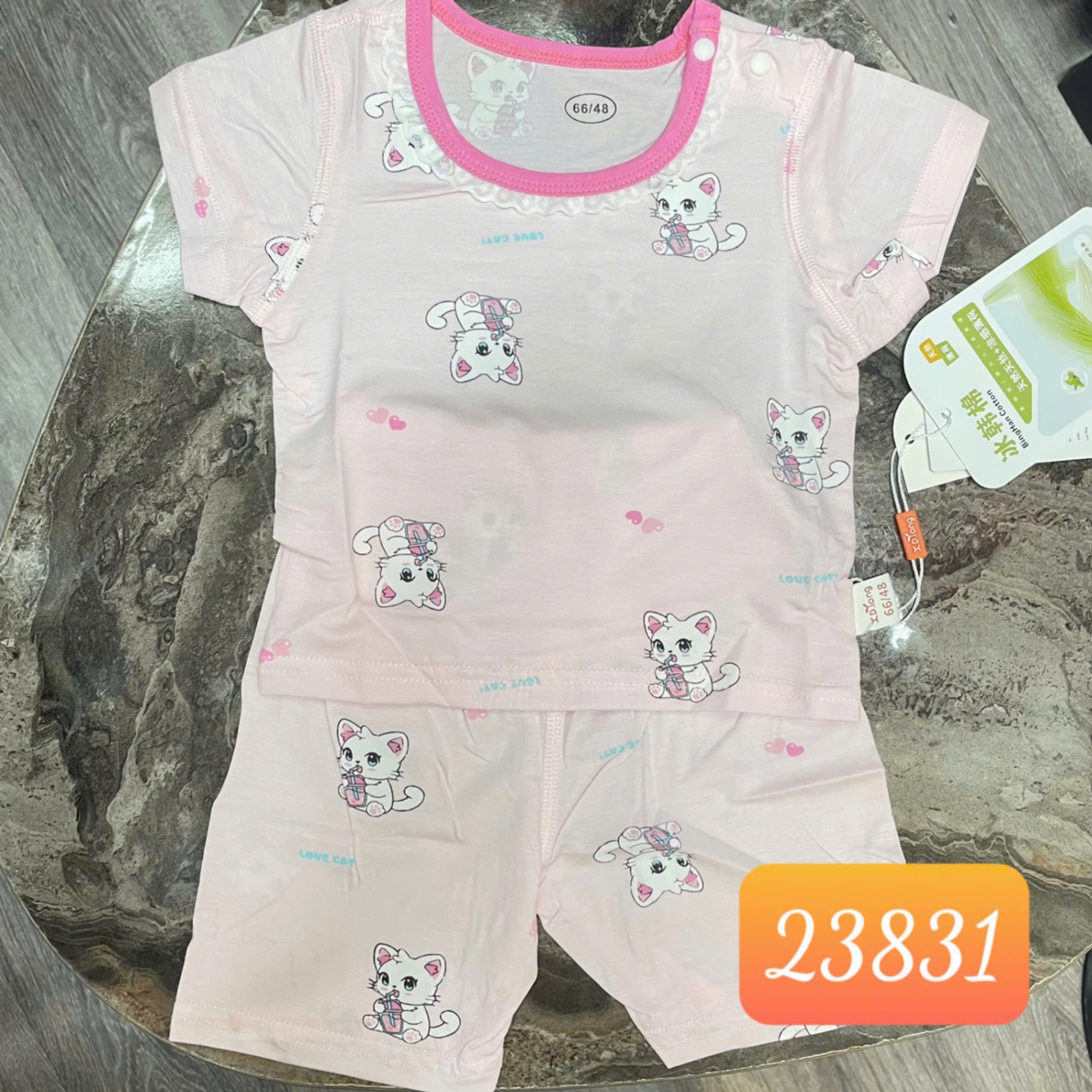 BỘ THUN TENCEL NHÍ 23831