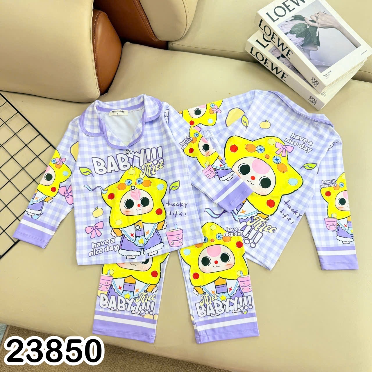 BỘ PIJAMA THUN LẠNH 23850