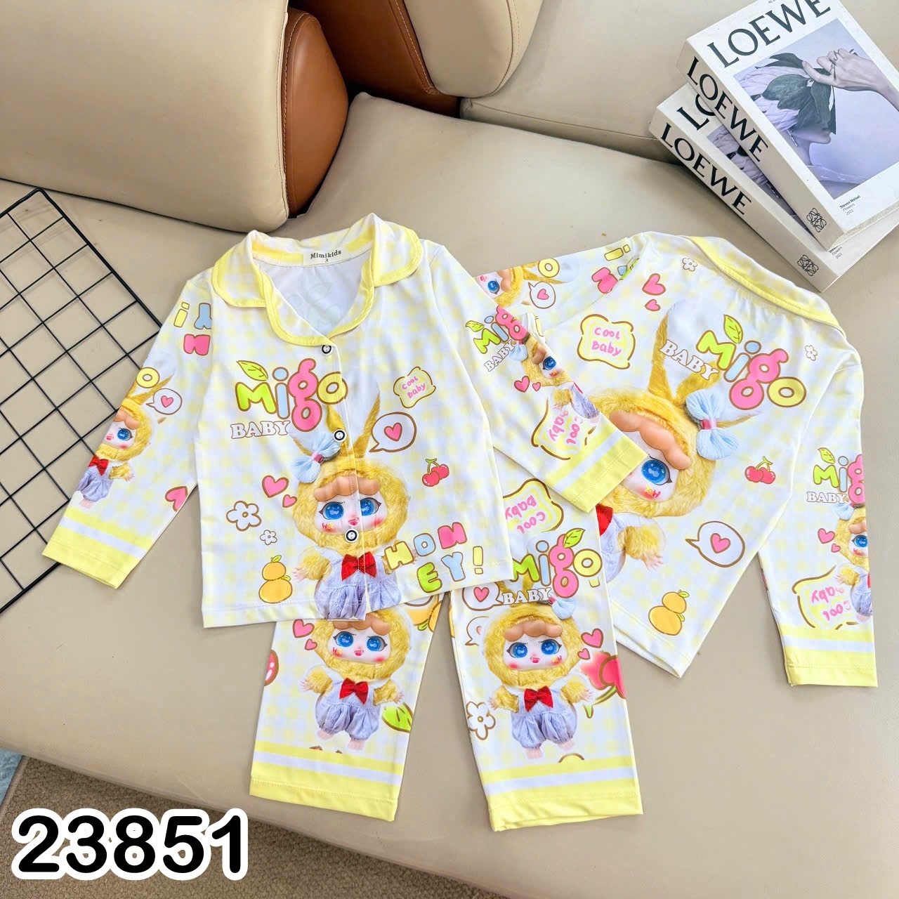 BỘ PIJAMA THUN LẠNH 23851