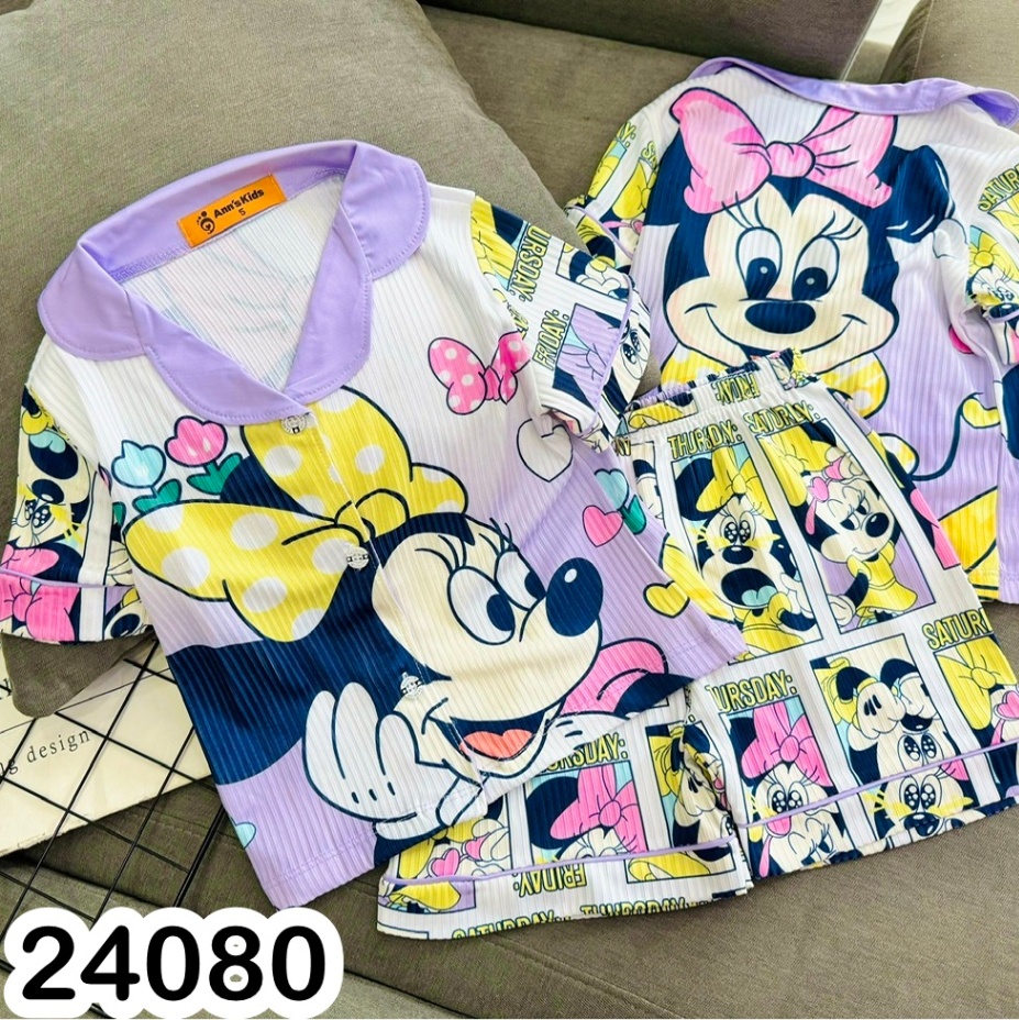 PIJAMA NGẮN 3D 24080