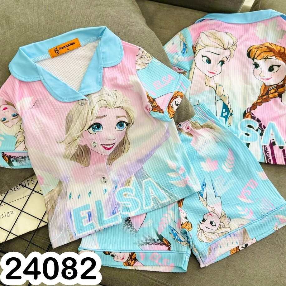 PIJAMA NGẮN 3D 24082