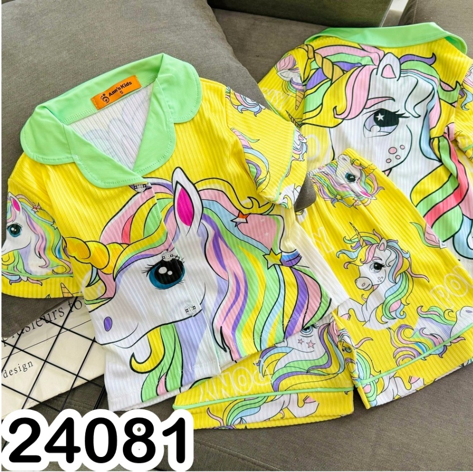 PIJAMA NGẮN 3D 24081