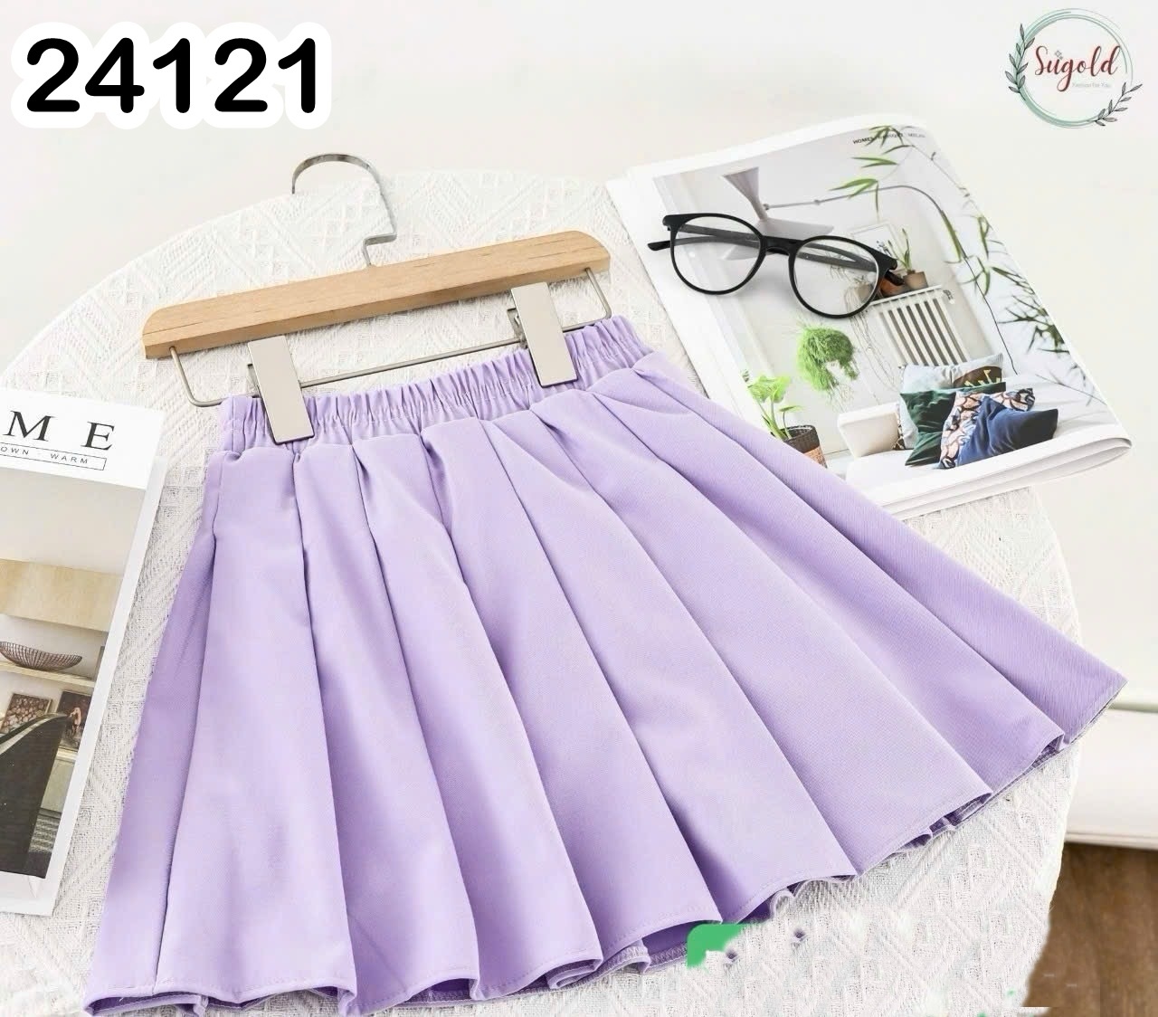 CHÂN VÁY XẾP LY 24121
