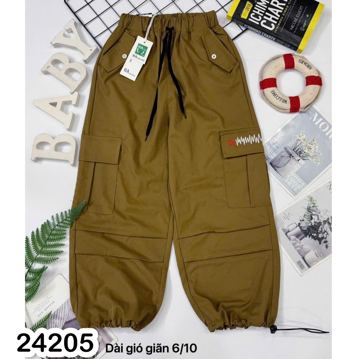QUẦN GIÓ TÚI HỘP 24205