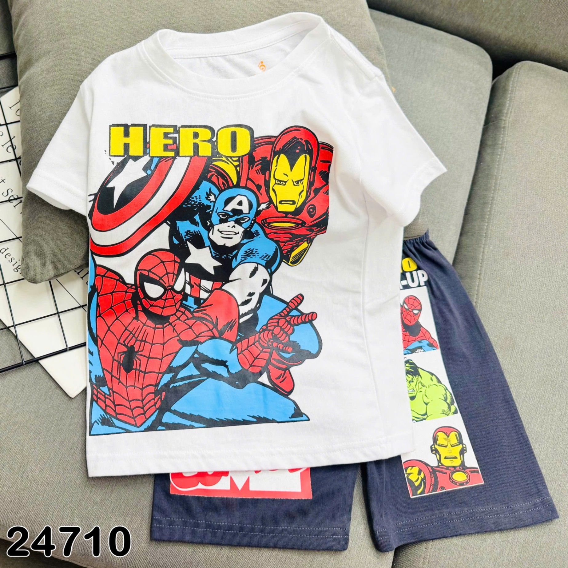 BỘ THUN HOẠT HÌNH 24710