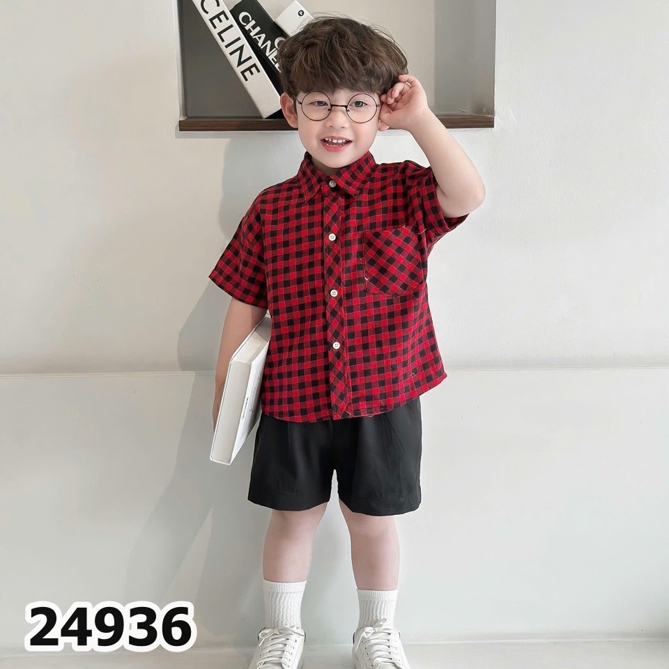 SET SƠ MI CARO 24936