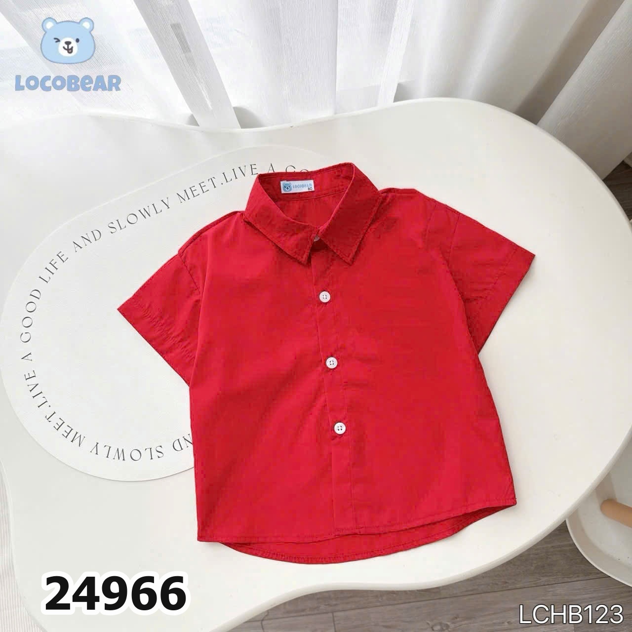 SƠ MI ĐỎ 24966