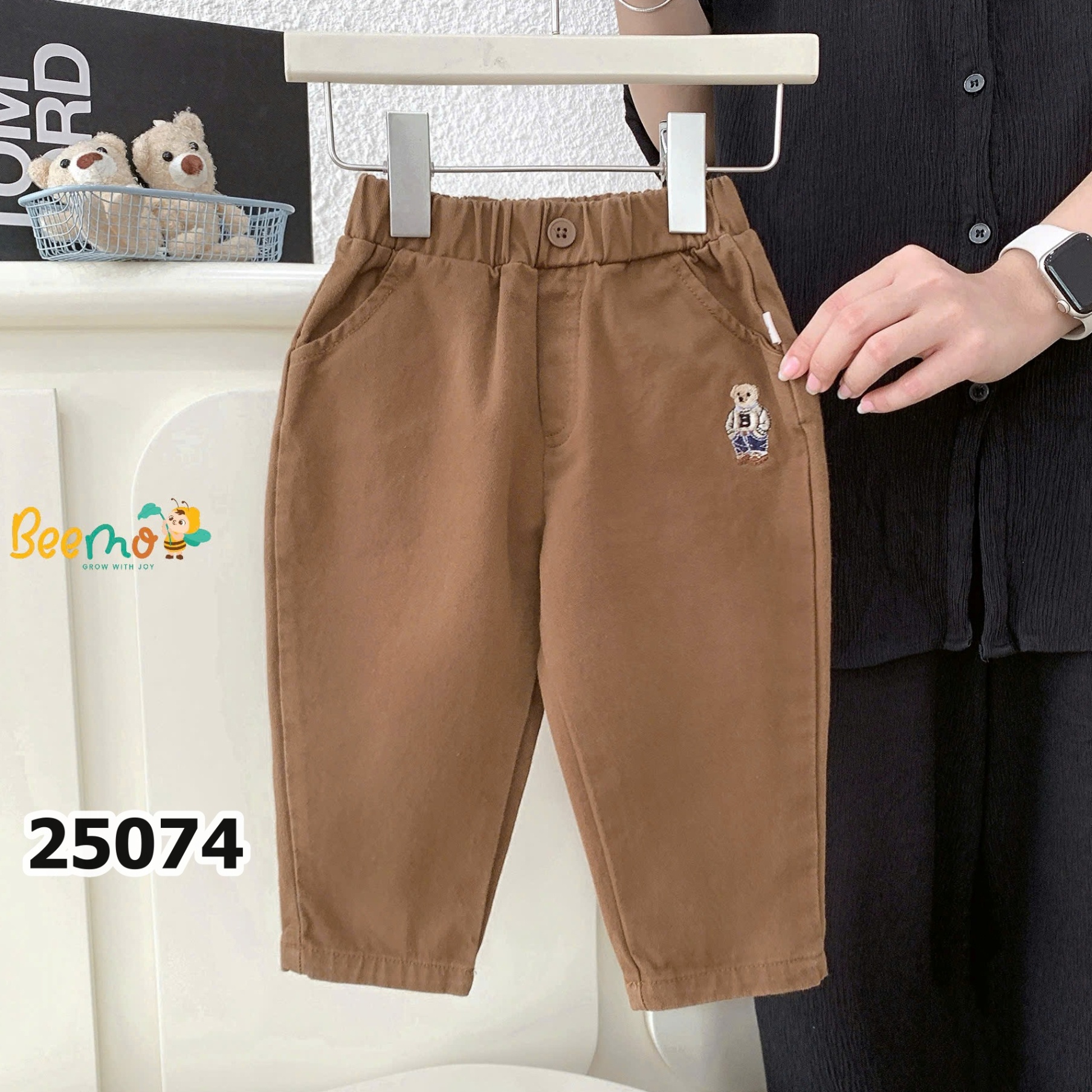 QUẦN DÀI KAKI GẤU 25073